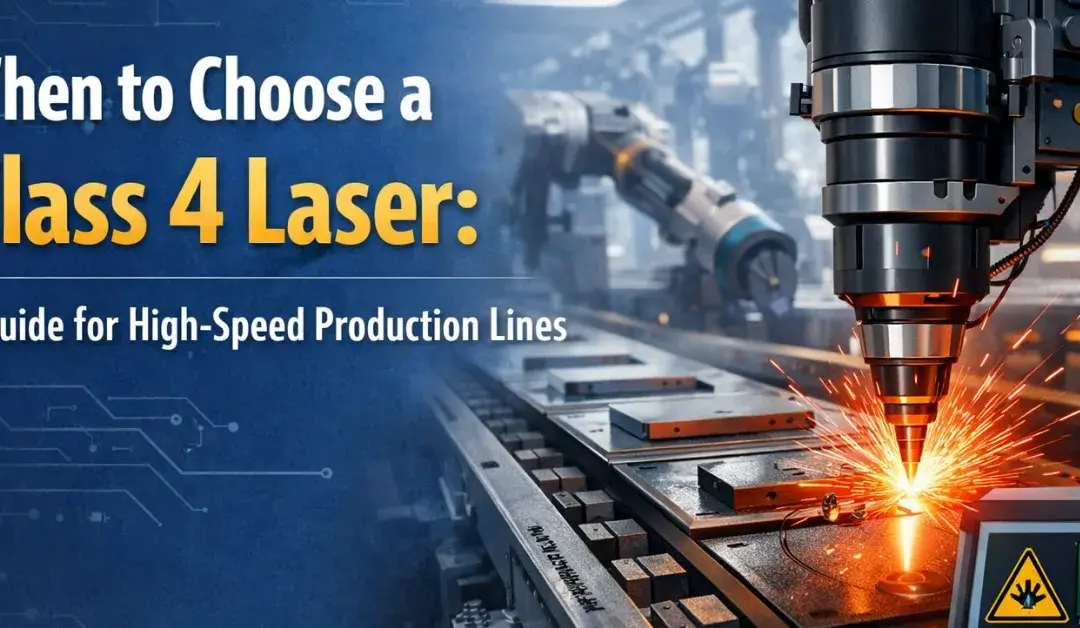 When to Choose a Class 4 Laser: A Guide for High-Speed Production Lines