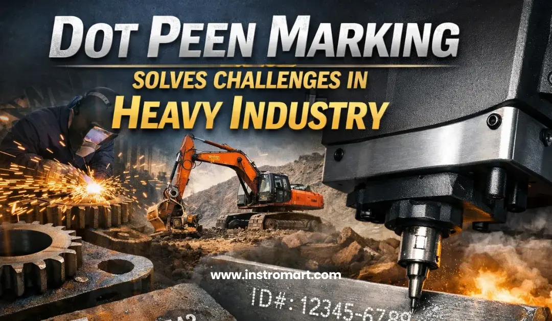 Dot Peen Marking Solves Challenges in Heavy Industry