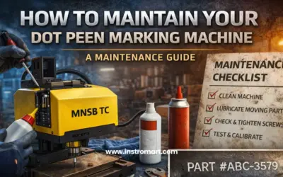 How to Maintain Your Dot Peen Marking Machine