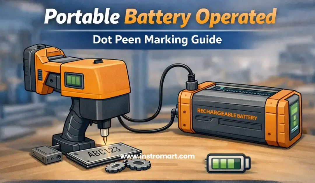 Portable Battery Operated Dot Peen Marking Guide