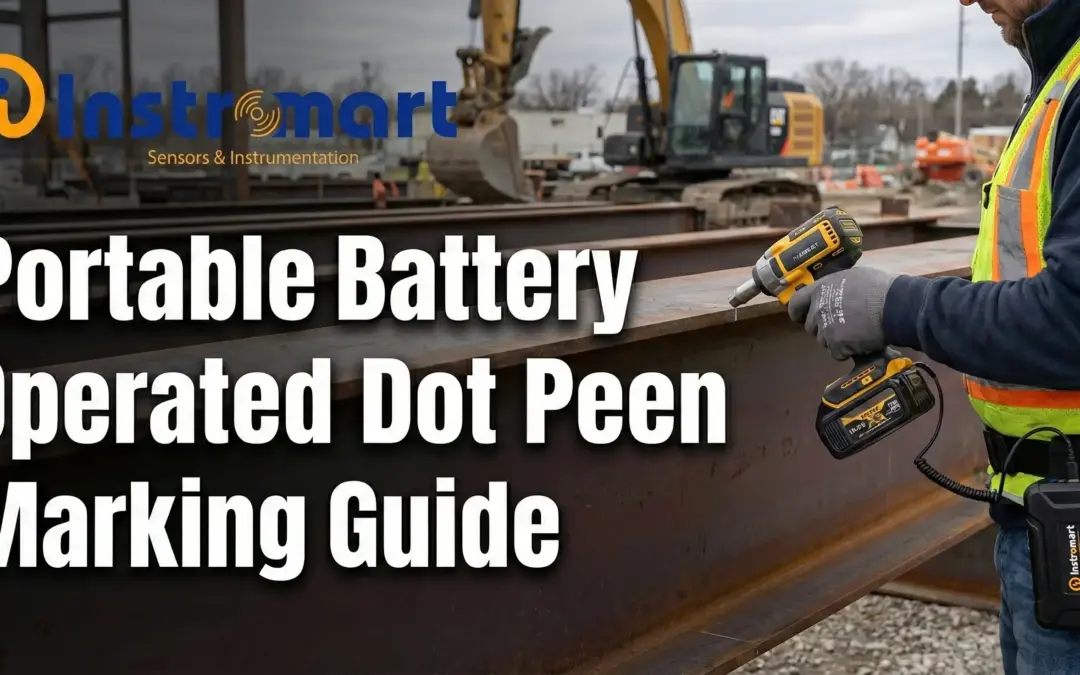 Portable Battery Operated Dot Peen Marking Guide - Instromart